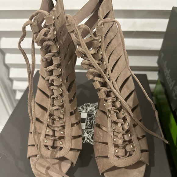 Vince Camuto Fiona Suede Sandal - Picture 3 of 5